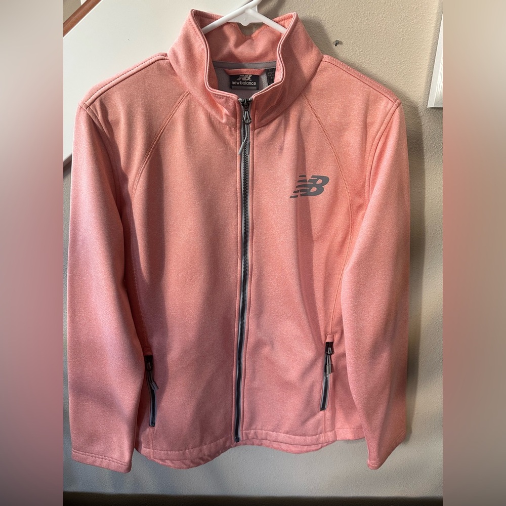 New Balance Coral Zip-Up Jacket